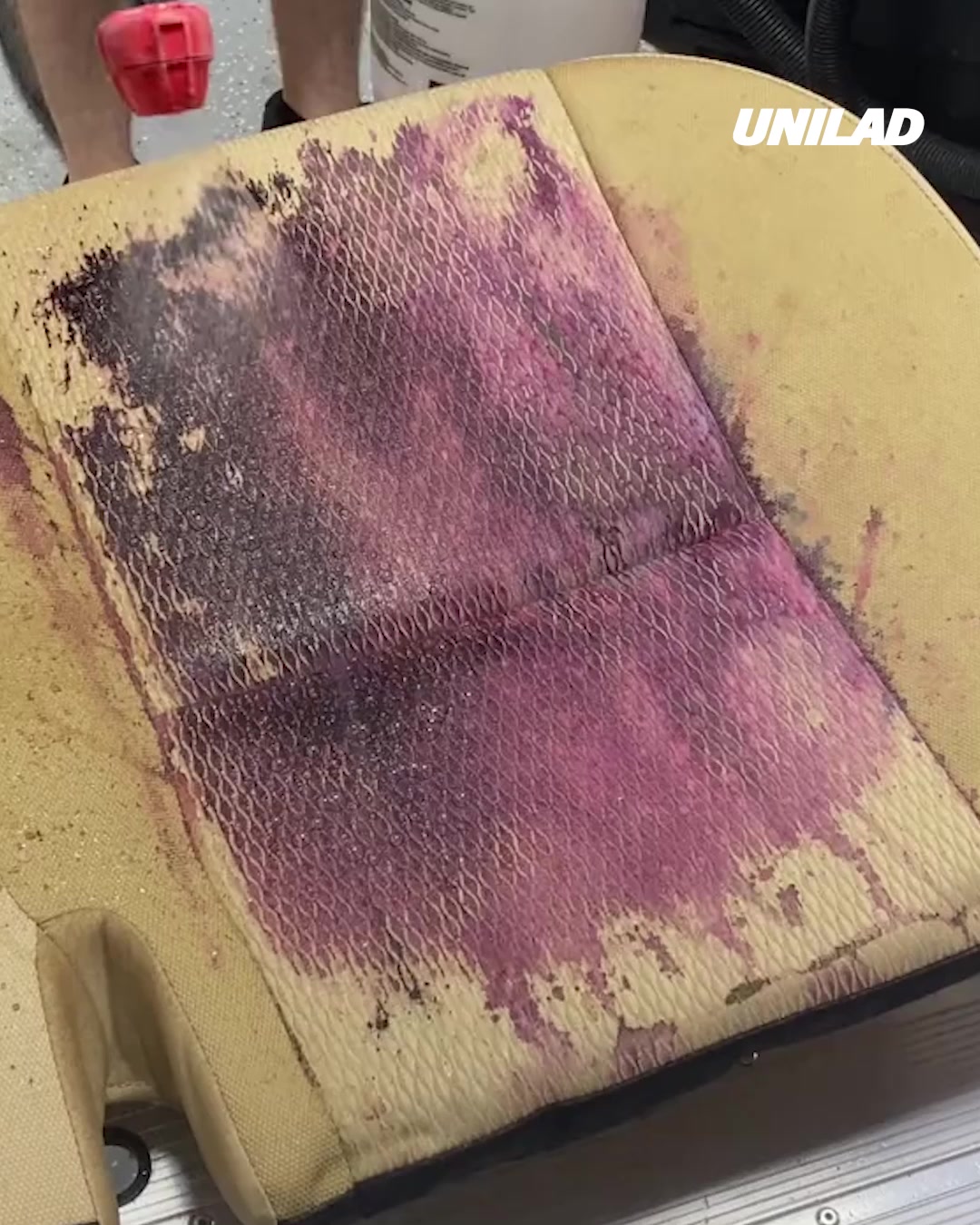 LADbible Video hub Satisfying Car Seat Cleaning