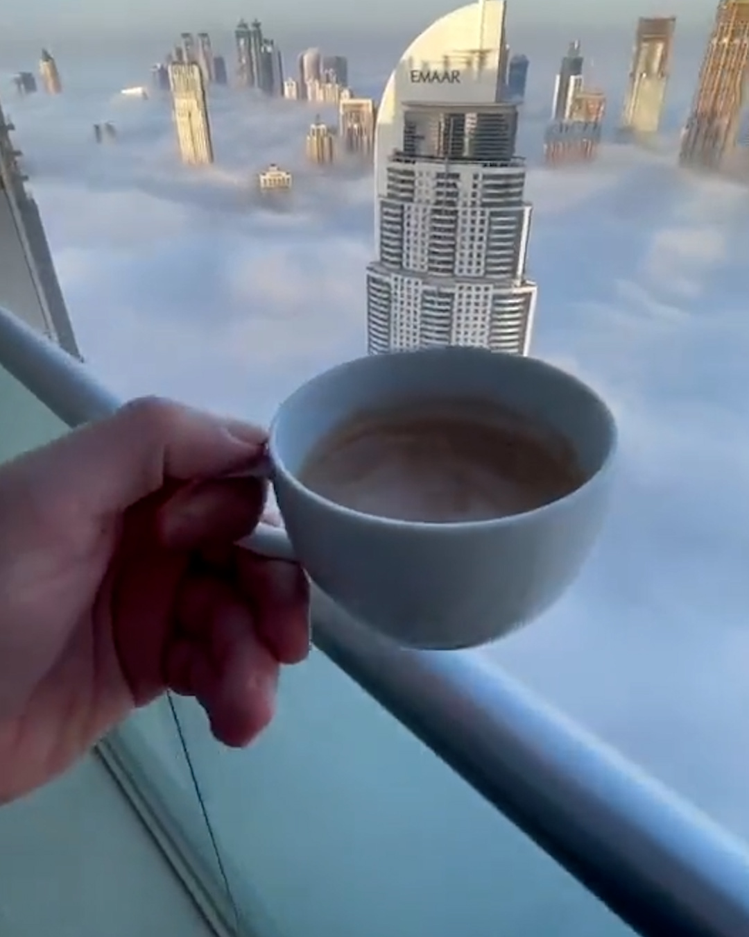 Coffee in the clouds