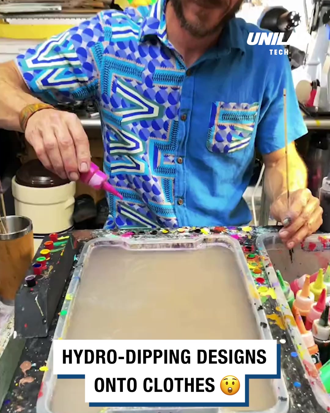 LADbible Video hub Hydro Dipping Clothing