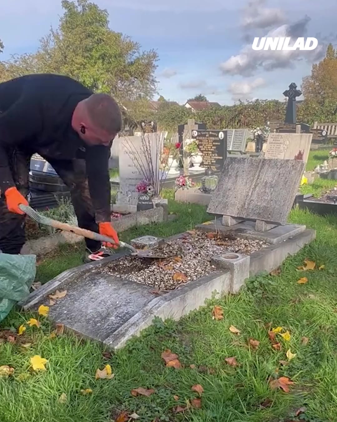 LADbible Video hub The Grave Cleaner