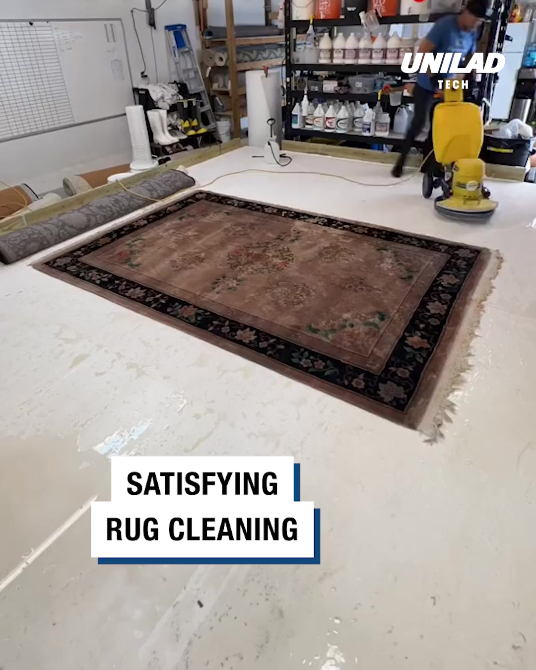 LADbible Video hub Satisfying Rug Cleaner