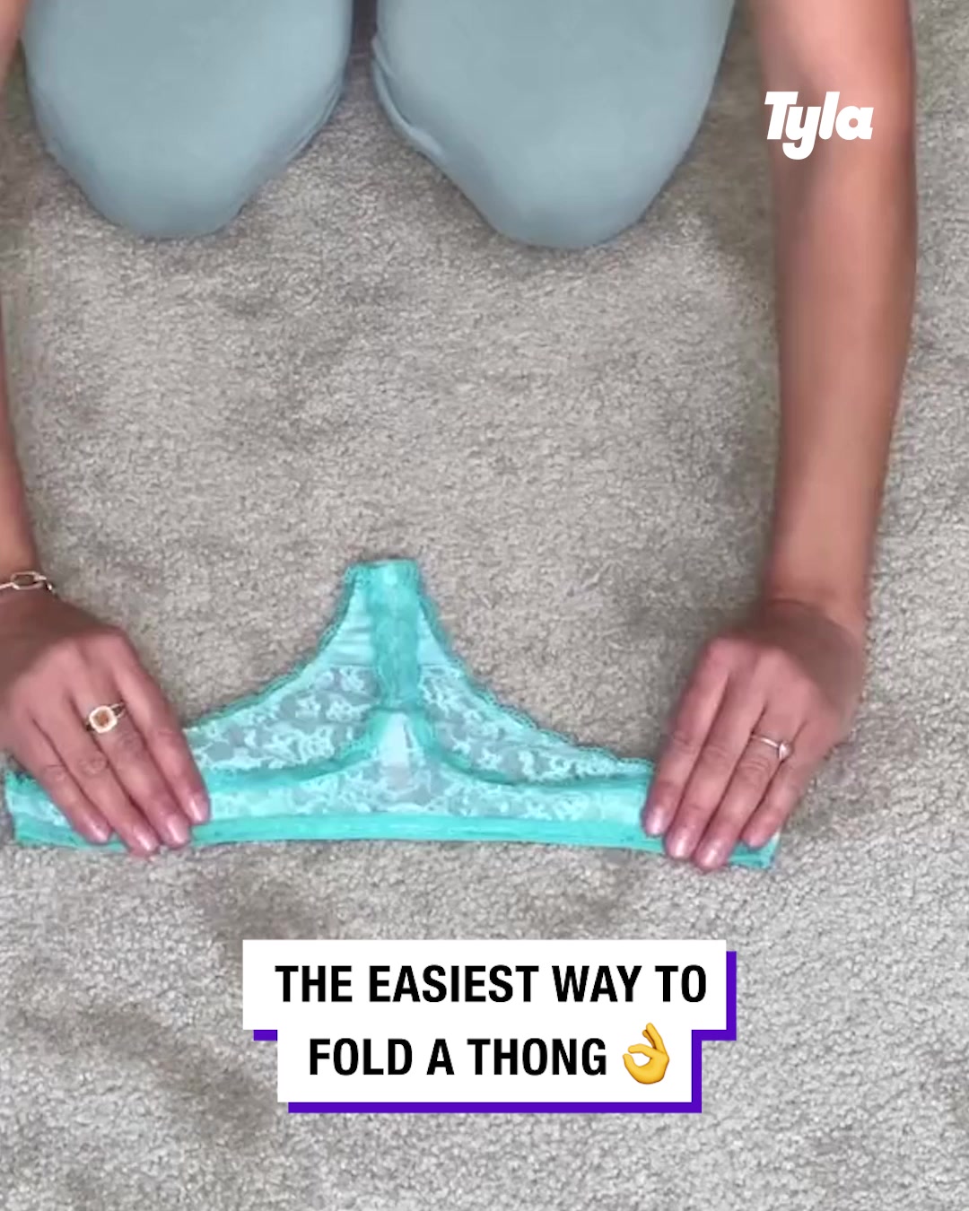 LADbible Video hub How to fold thongs 🩲