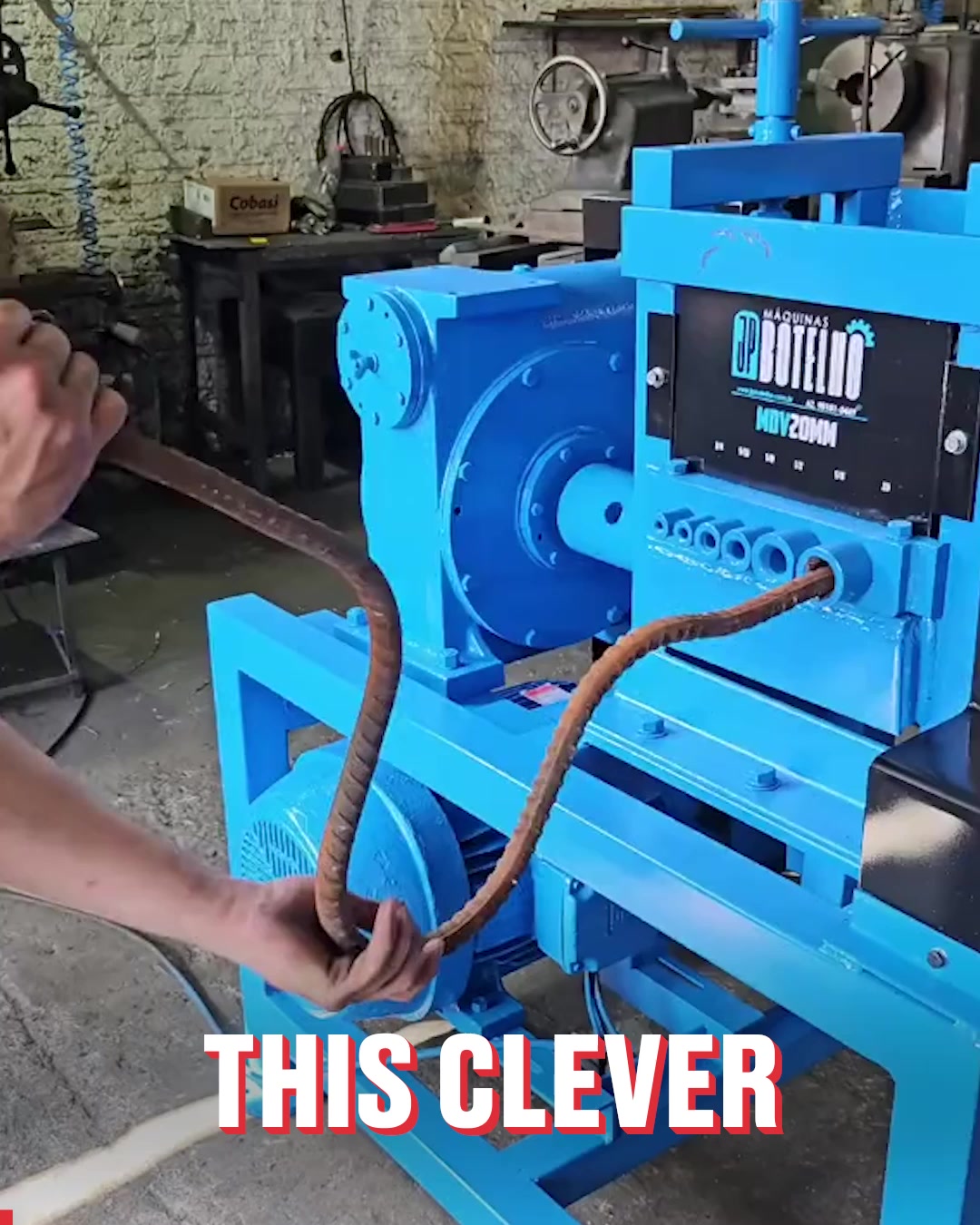 LADbible Video hub Straightening metal rods