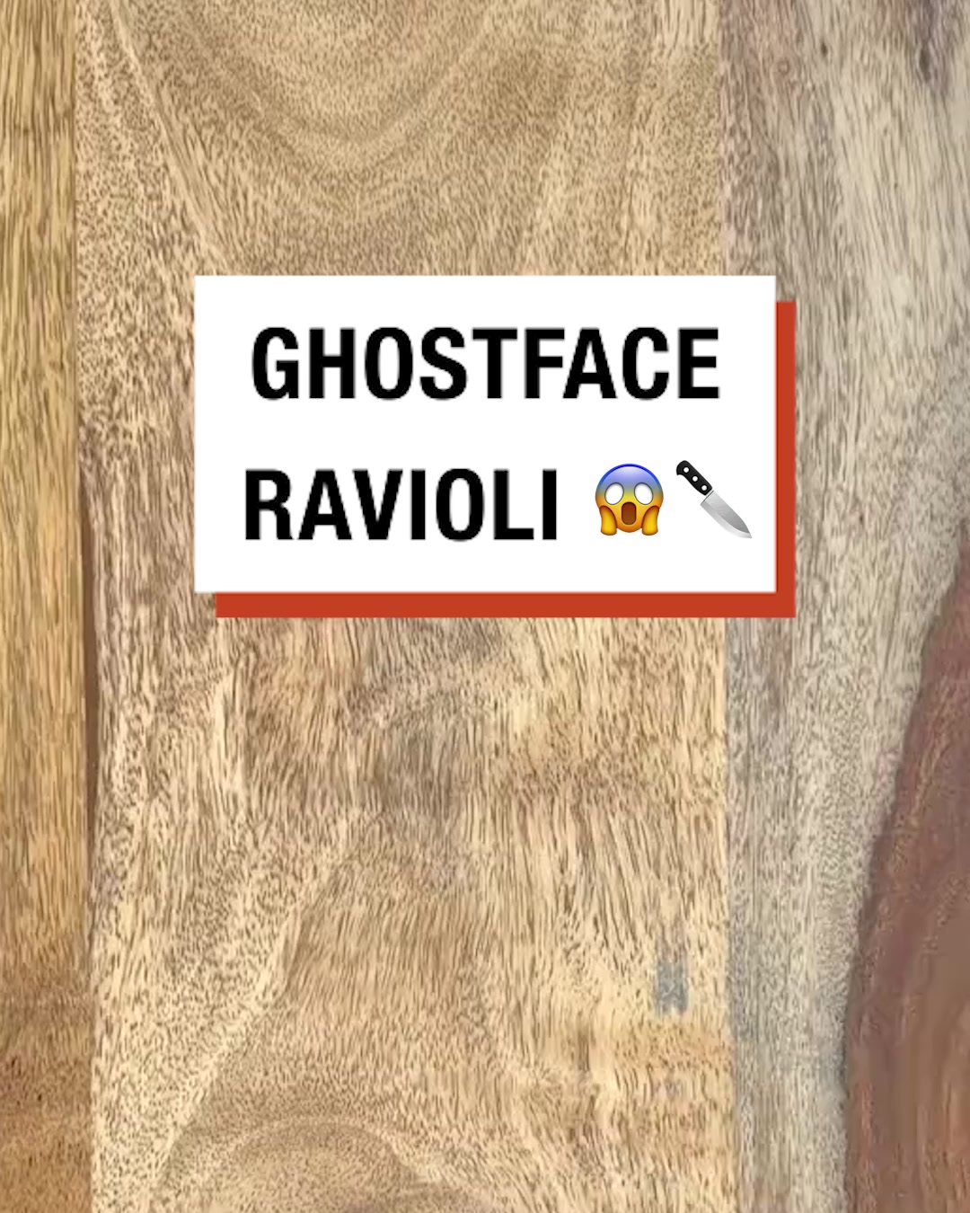 LADbible Video hub Ghostface Ravioli 😱🍝