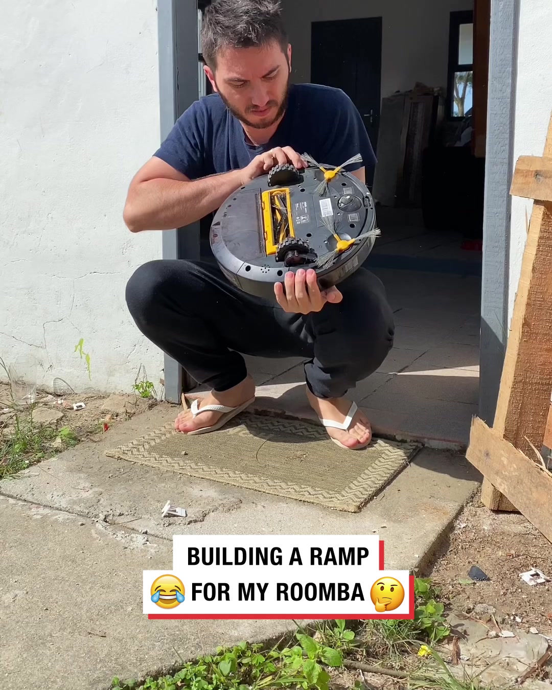 LADbible Video hub Building a ramp for my Roomba