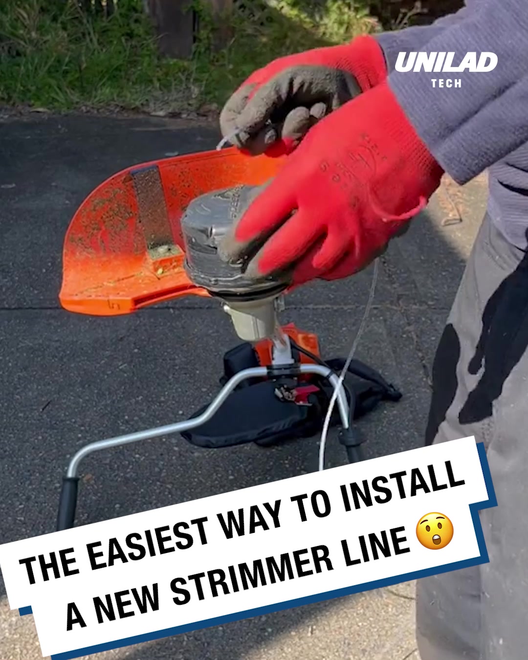 LADbible Video hub Strimmer Line Installation Hack