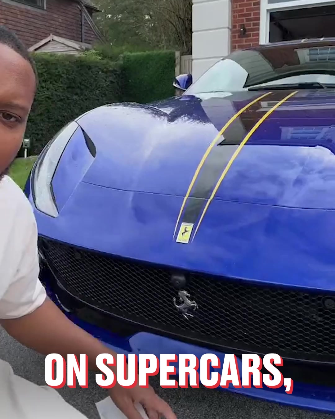 LADbible Video hub Having to fit new number plates to my supercar