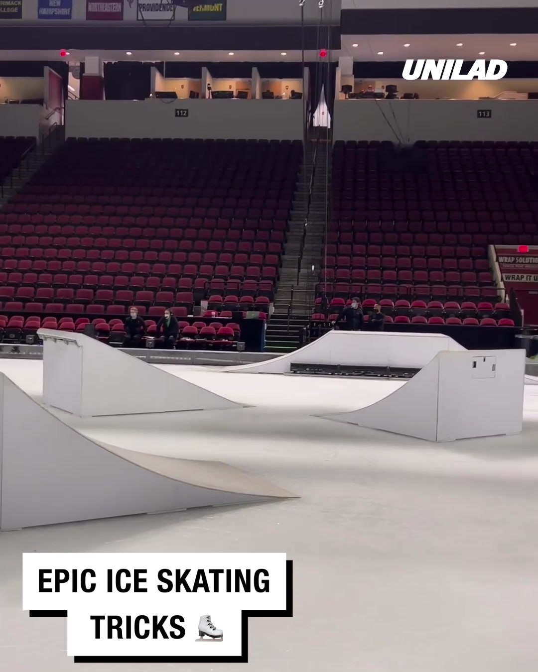 LADbible Video hub Epic Ice Skating Tricks