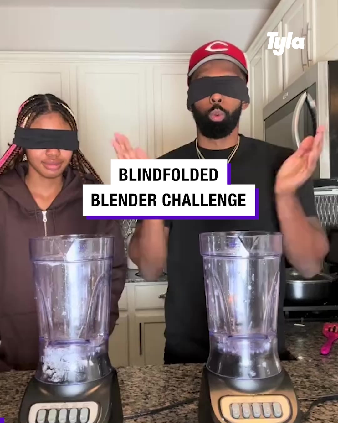 LADbible Video hub Blindfold blender challenge