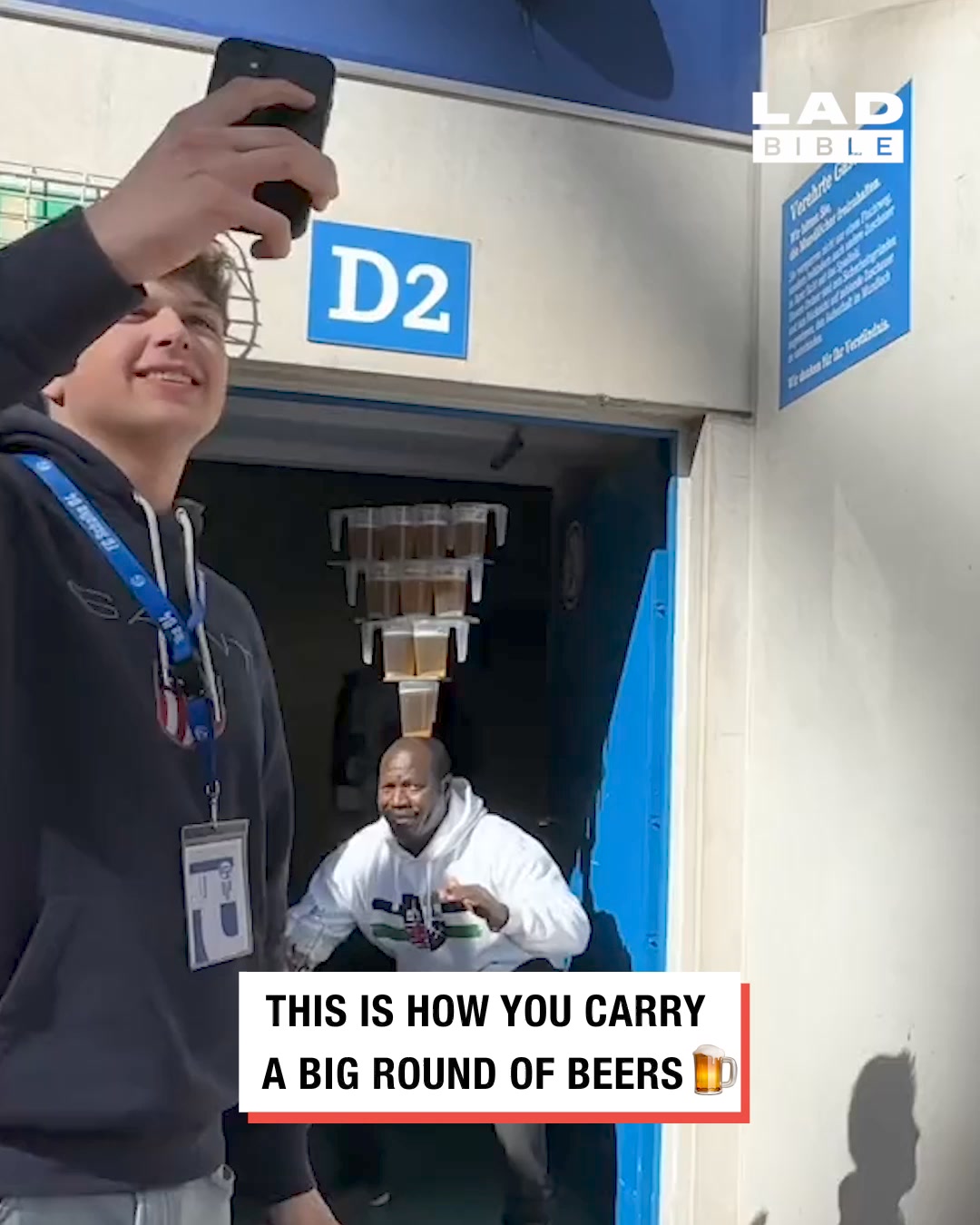 LADbible Video hub - How to carry a big round of beers