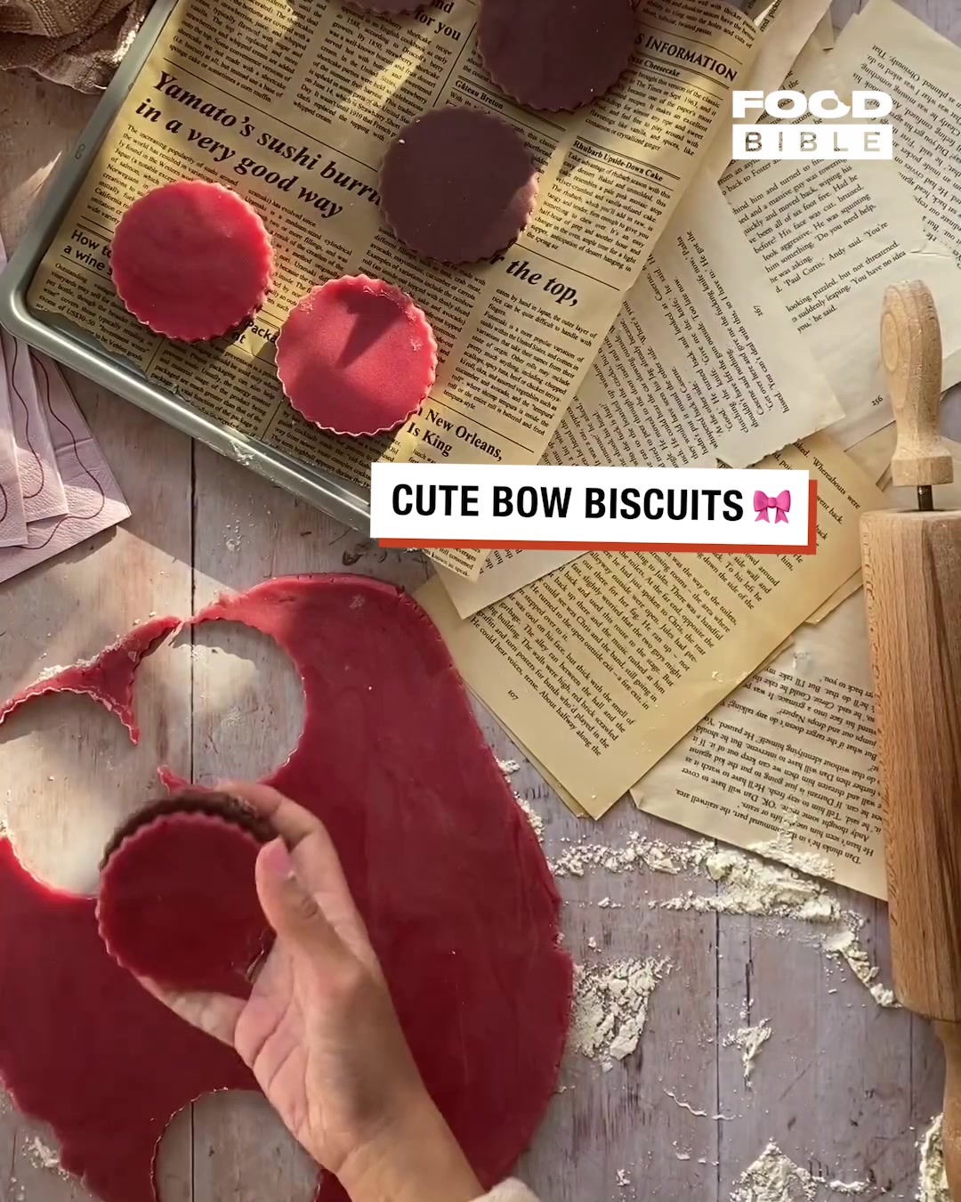 LADbible Video hub Cute Bow Biscuits 🎀🍪